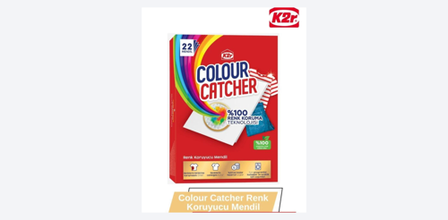 Ambalaj Marketim K2R Colour Catcher Renk Koruyucu Mendil 22'li 1 Paket