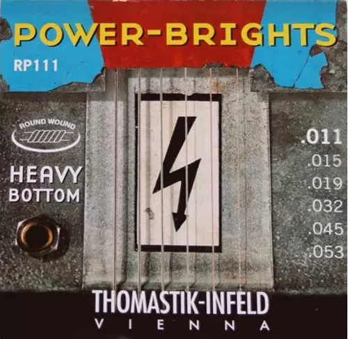 Gitar Aksesuar Elektro Power-Brights Tel Thomastik Infeld TH-RP111