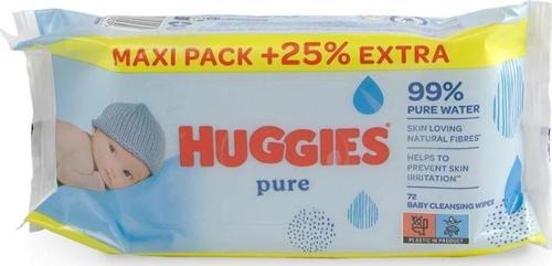 Pure Yenidoğan Hassas Islak Havlu 72 Yaprak