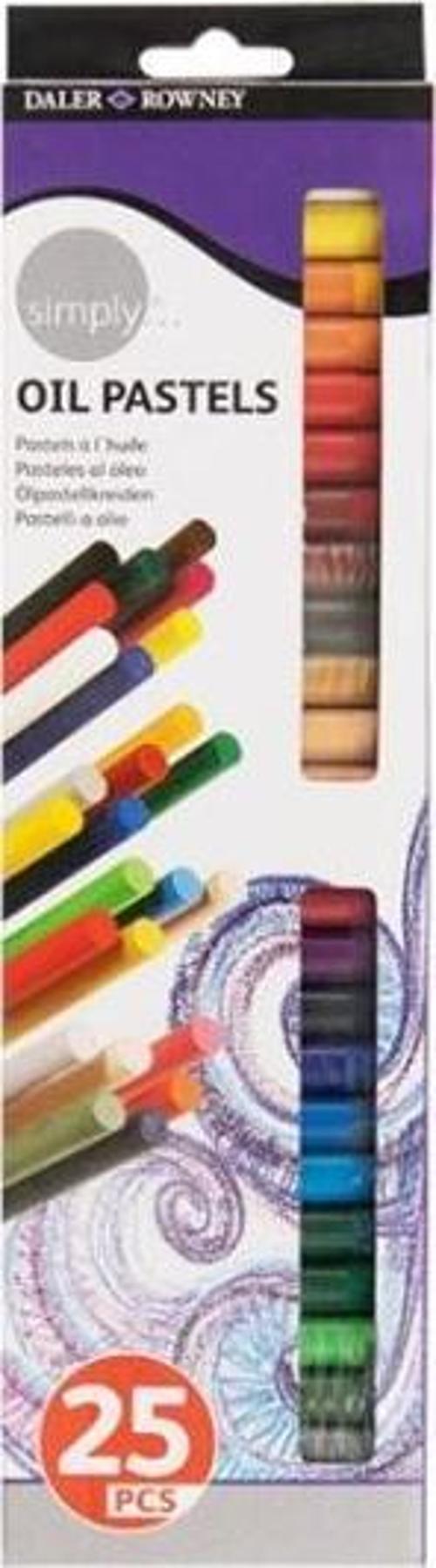 Simply 25 Renk Yağlı Pastel Boya Seti / D 157 500 125