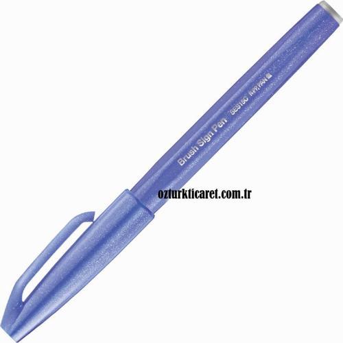 Brush Sign Pen Touch Blue Violet