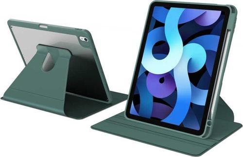 Apple iPad Air 10.9 2020 (4.Nesil) Uyumlu 360° Dönebilen Standlı Nayn Tablet Kılıfı İnce ve Fit