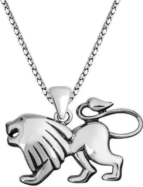 925 Ayar ​Gümüş Aslan Kolye