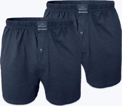 024 2'Li Paket Erkek Geniş Kalıp %100 Pamuk Boxer
