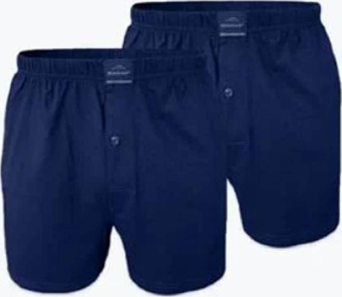 024 2'Li Paket Erkek Geniş Kalıp %100 Pamuk Boxer