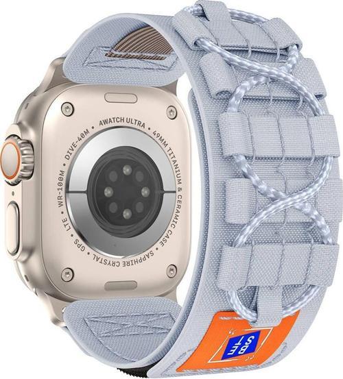 Watch Ultra 49mm Zore KRD-99 Hasır Kordon