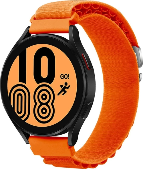 Watch 20mm Kr410 Kumaş Kordon (saat Değildir) - Turuncu