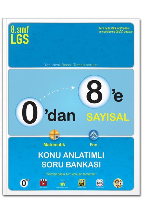 Tonguç Akademi 0'dan 8'e Sayısal Konu Anlatımlı Soru Bankası