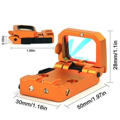 Vism Flipdot Reflex M2 Red Dot Sight Katlanabilir 22mm Reflex Nişangâh
