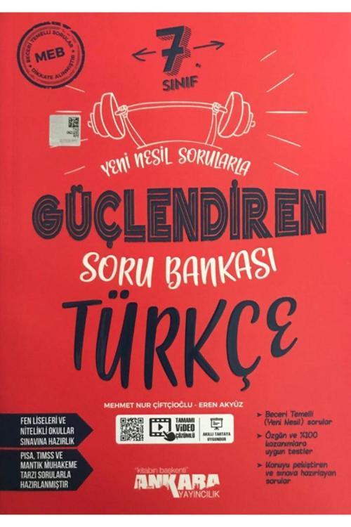 7.sınıf Yeni Nesil Sorularla Güçlendiren Türkçe Soru Bankası