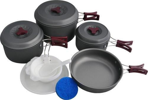 Anodize Alüminyum Kazanlı Yemek Seti