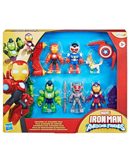 Iron Man And His Awoesome Friends Zırhlı Avengers Seti G1255