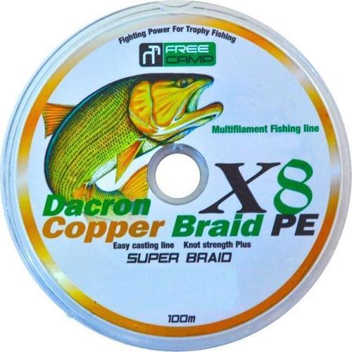 Copper 8 Braid 100m 0.28mm Olta Misinası