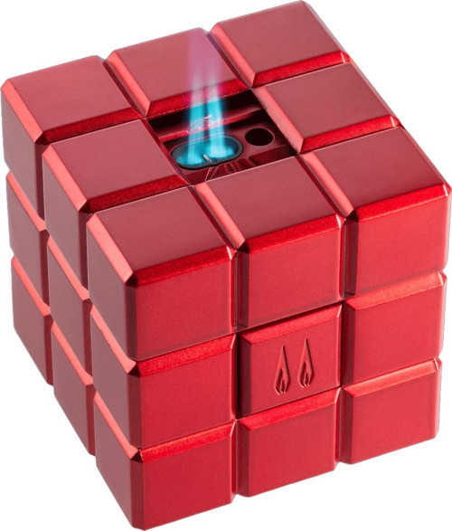 Cube Masa Çakmağı 2 Alev Kırmızı LI125T2