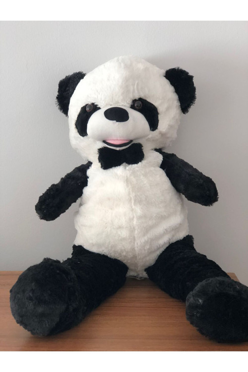 Sevimli Panda Peluş Oyuncak Dev Boy 75 Cm Hediyelik Uyku Arkadaşı