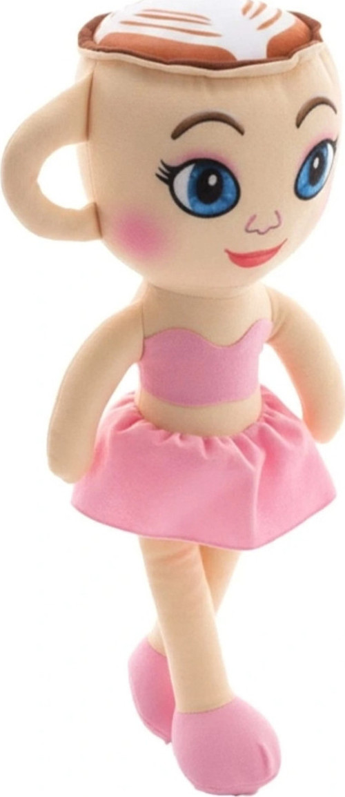 Sevimli Peluş Fincan Balerin Bebek Uyku Arkadaşı 30 cm
