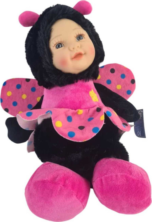 Sevimli Bebek Yüzlü Arı Peluş Oyuncak Uyku Arkadaşı 35 cm