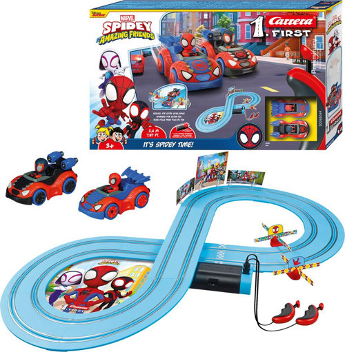 FIRST Marvel Spidey and His Amazing Friends 2 Araçlı Yarış Pisti 2.4 m 3+ Yaş