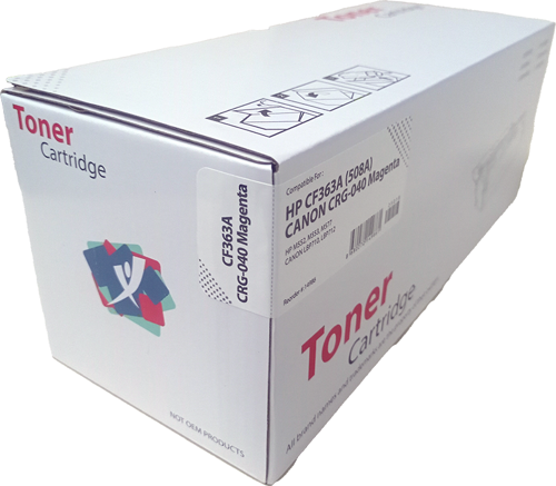 HP CF-363A CANON CRG-040M KIRMIZI MUADİL TONER