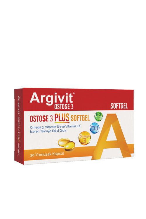 Ostose 3 Plus Softgel 30 Yumuşak Kapsül