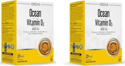 Vitamin D3 600 Iu Sprey 20Ml 2 Adet
