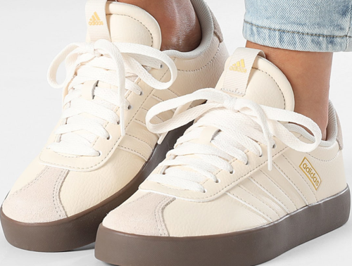 VL Court 3.0 Wonder White Gold Metallic Kadın Spor Ayakkabı IH4019