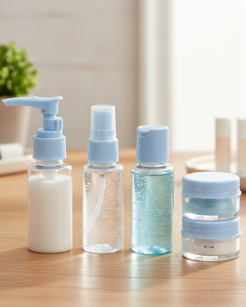 popüler Seyahat İçin 5’li Şeffaf Dolum Şişesi Seti 30 ml 2026
