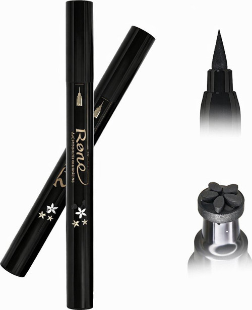 Çift Uçlu Çiçek Desenli Kalem Eyeliner