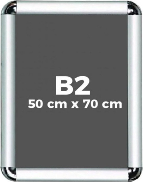Alüminyum B2 50x70cm Çerçeve Rondo Köşe Aç Kapa Açılır Kapanır - 1 adet