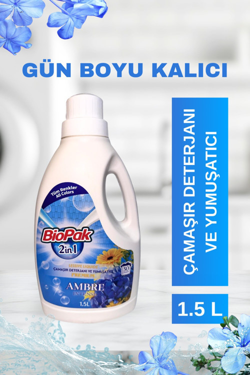 AMBRE Parfümlü Çamaşır Deterjanı ve Yumuşatıcı