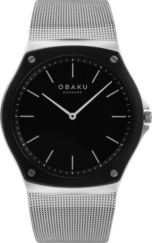 V316GXABMC Quartz Gri Hasır Kordon Safir Cam 40 mm Erkek Kol Saati
