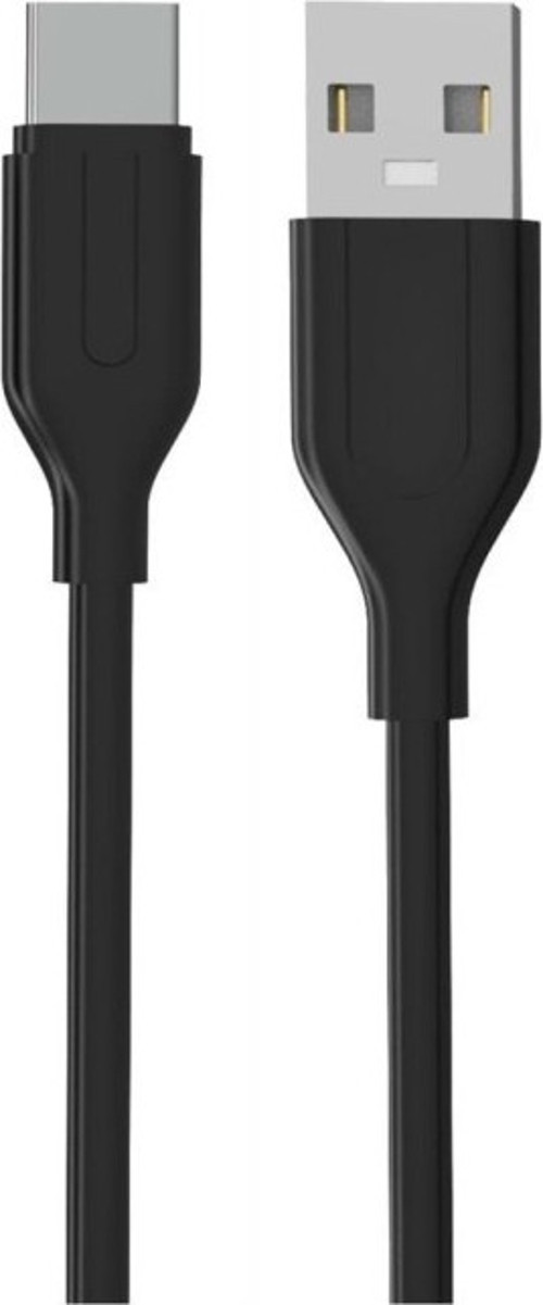 Yetty 2.4A Type-C Kablo 1m Siyah YKB-03S (Yerli Üretim)