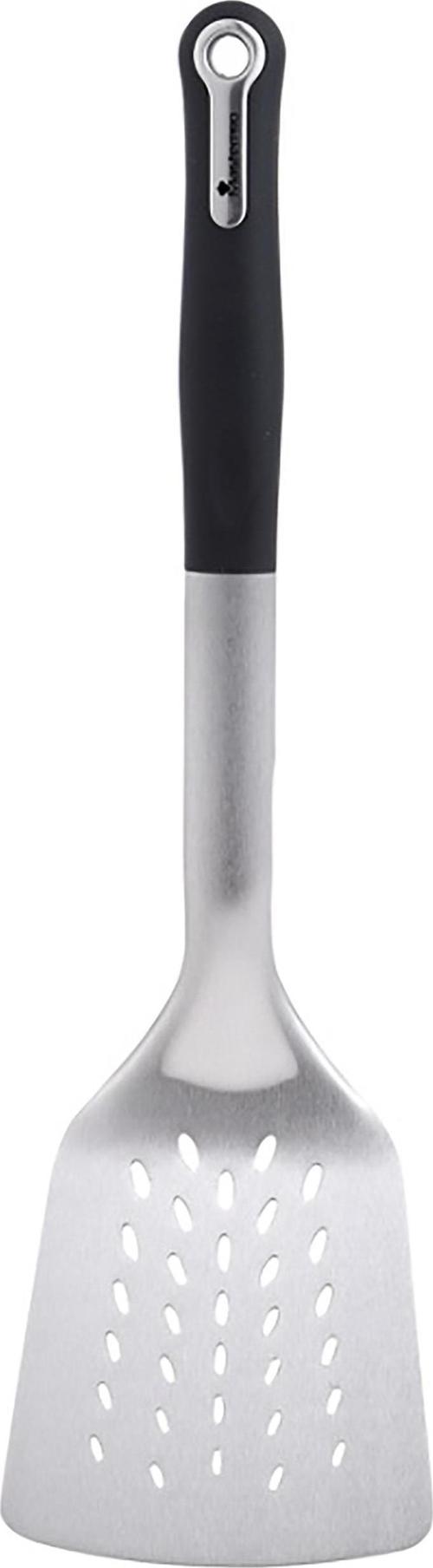 4859 Foodies Collection serisi Paslanmaz Çelik Oluklu Spatula,33,6x9,5x4,6 cm,PBT materyal