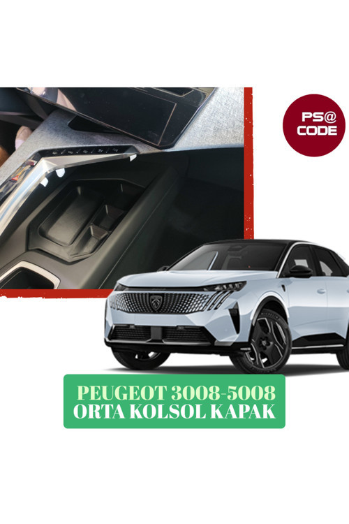 Peugeot 3008-5008 ORTA KONSOL KAPAK