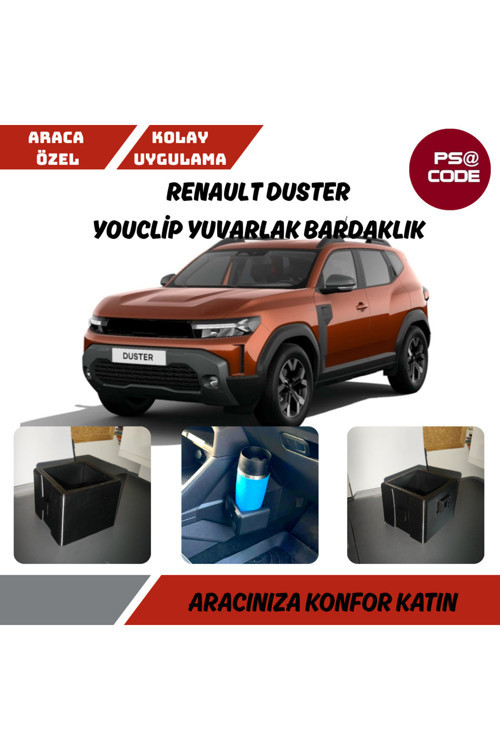 RENAULT DUSTER YOUCLİP KARE BARDAKLIK