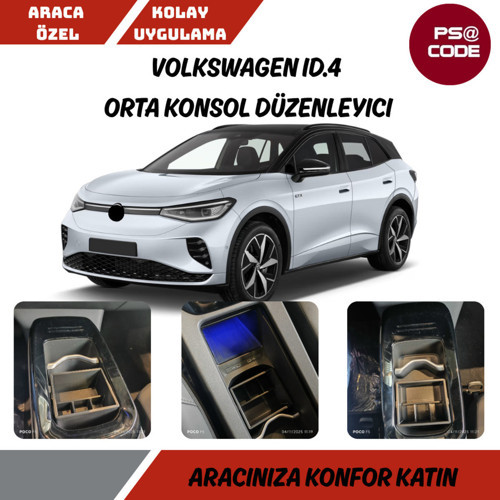 volkswagen ID.4 orta konsol düzenleyici