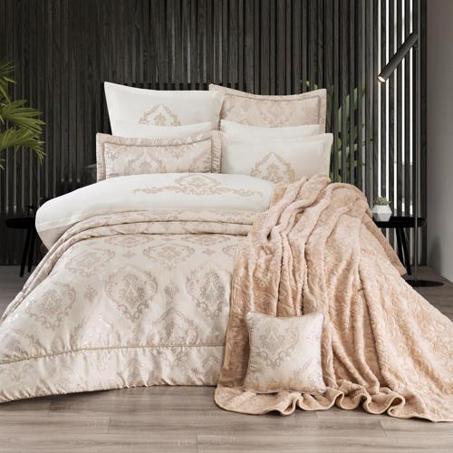Victoria Krem 11 Parça Tekstil Çeyiz Seti - Hpl004