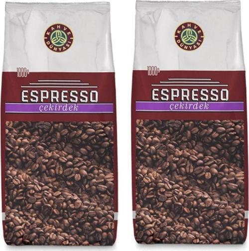 Espresso Çekirdek  Kahve 1 kg x 2 Adet