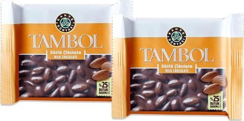 Tambol Sütlü Çikolata77 gr x 2 Adet