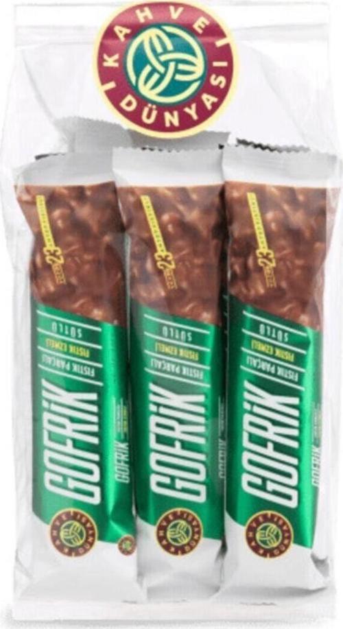 Gofrik Antep Fıstıklı Çikolata 33 gr x 5 Adet
