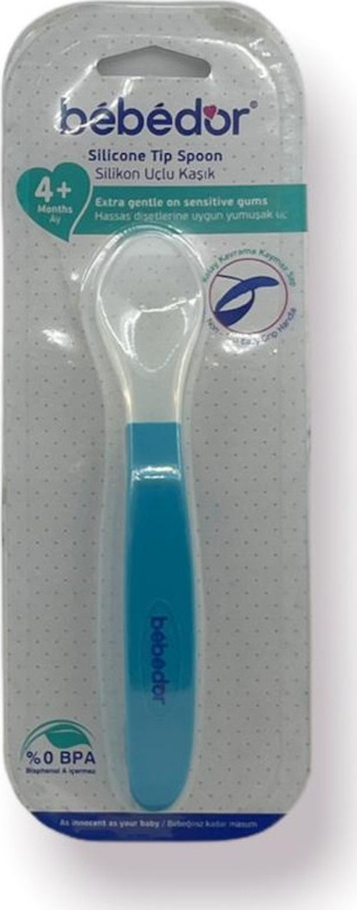 Silikon Kaşık - Mavi