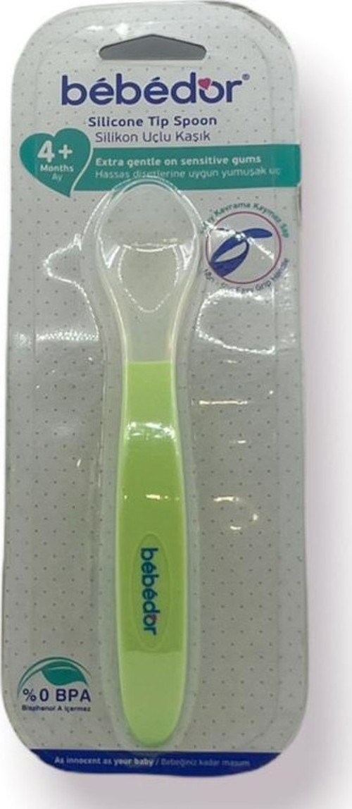 Silikon Kaşık - Yeşil