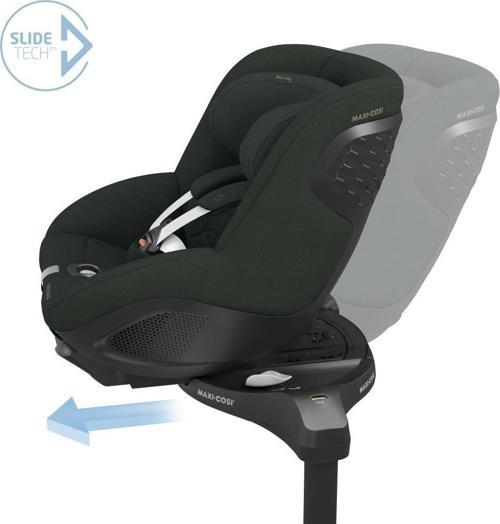 Mica 360 Pro i-Size Dünyanın İlk Kızaklı, Araç Dışına Çıkabilen ADAC'lı İsofix'li 360 Dönebilir Yatabilir 0-18 kg Bebek Oto Koltuğu Authentic Green