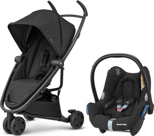 Zapp Flex Travel Sistem Bebek Arabası / Black On Black