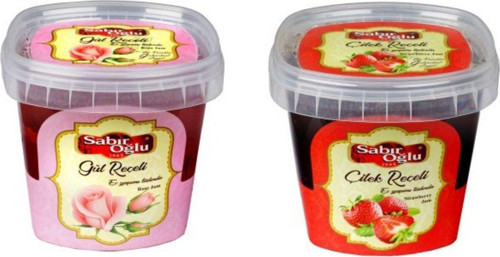 800 Gr Reçel Pls Kova Gül Ve Çilek