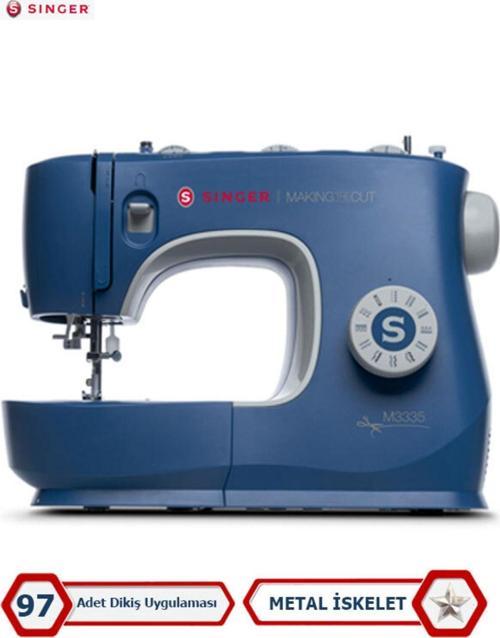 M3335 Dikiş Makinesi Making The Cut | 97 Dikiş Uygulaması | Geri Dikiş