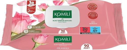 Genel Kullanım Islak Havlu 90'lı - Gül Kokulu