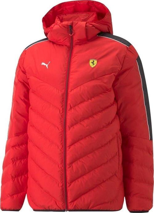 53582502 Ferrari Race Mt7 Ecolite Down Jacket Erkek Spor Ceket