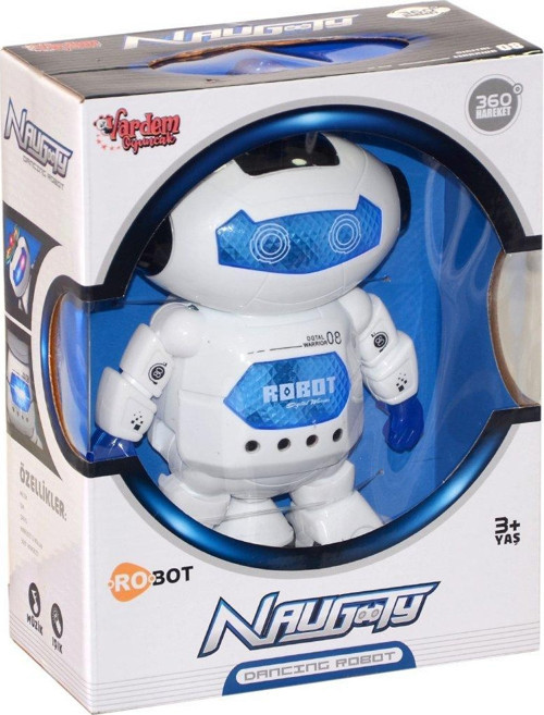 2 Müzikli ve Işıklı Dansçı Robot