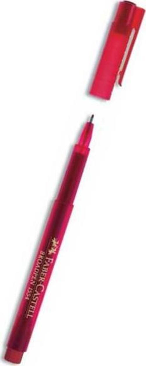 Faber-Castell Broadpen Kırmızı Keçeli Kalem